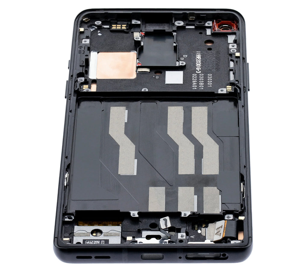 (Onyx OnePlus UW Black) OLED For With Replacement (Non-Verizon (Refurbished) Assembly 5G 8 Frame) Compatible 5G / Frame