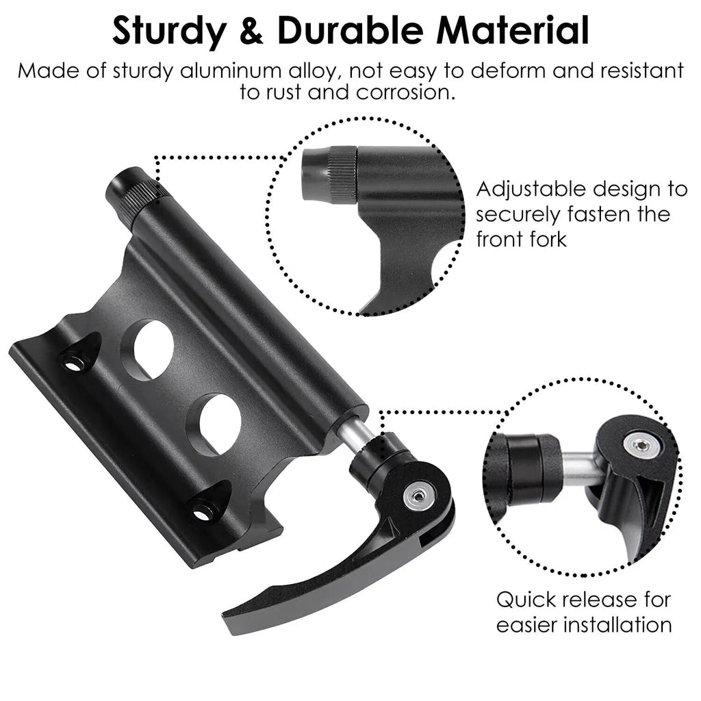 Bike Bed Mount Truck Fork Fork QR Heavy-Duty Holder Rack Pickup Mount Set Block