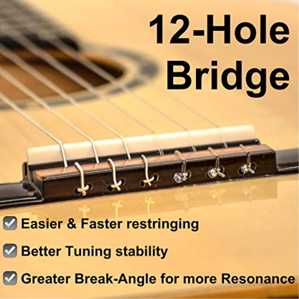 Mahogany Thinline Acoustic-Electric Series Nylon RCE125MMSN Family Guitar Ortega