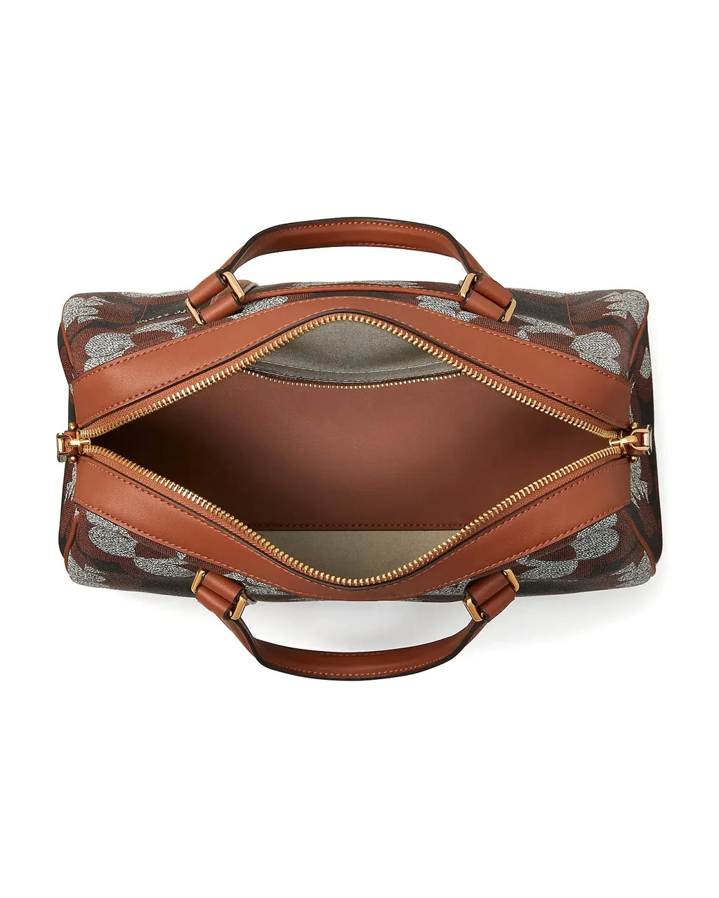 Monogram Spade Flower Satchel Eleanor Medium