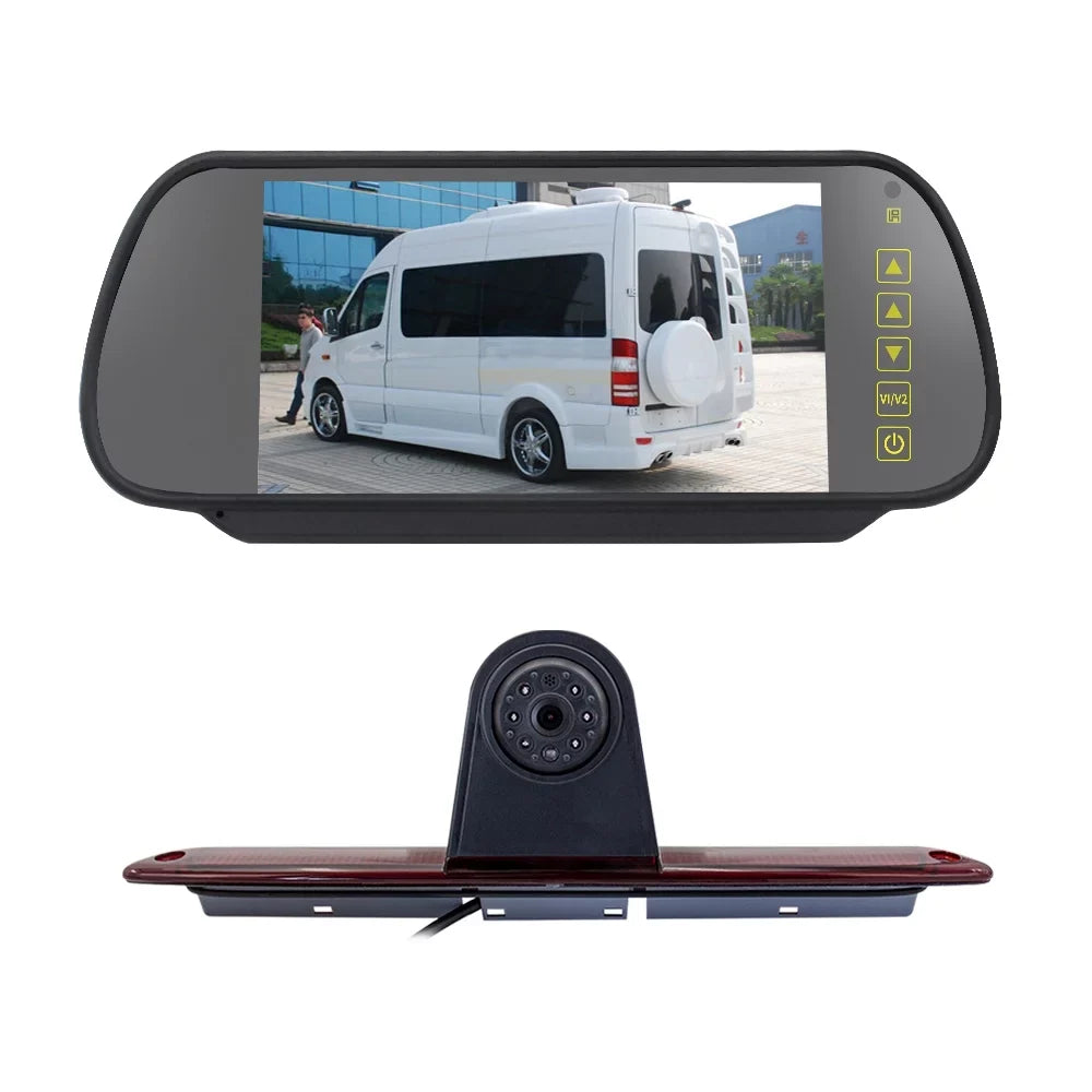 Mercedes-Benz Brake Camera Light LED 7in Light (with Sprinter/ Parking Vans Crafter for Monitor) Backup