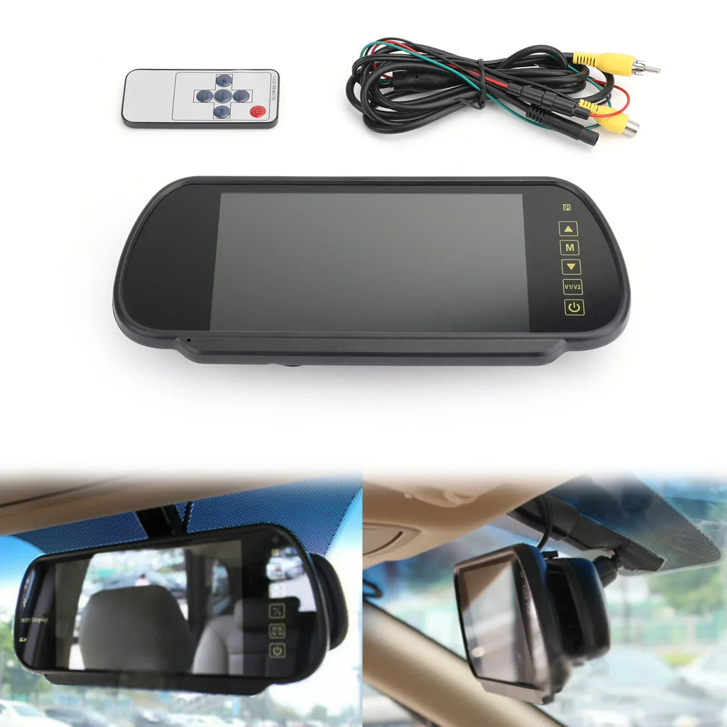 Car MonitorSensors View LCD Rear 7" Bus Reversing Car Lens Screenfor Camera