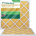 MERV AC 11 (2-Pack) Furnace 17x17x1 Pleated Filters oxygen HVAC Filterbuy