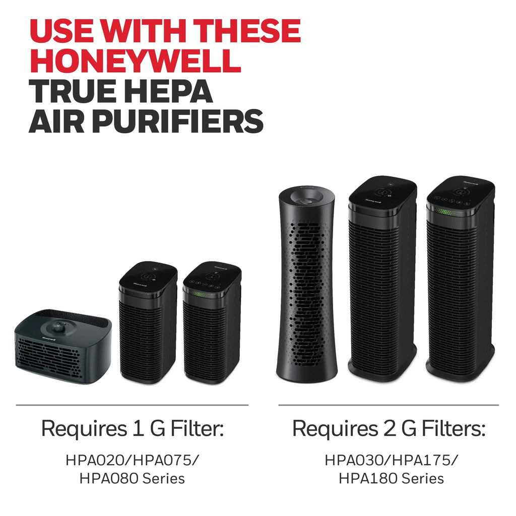 Pack Honeywell Replacement 2 G, Filter HEPA