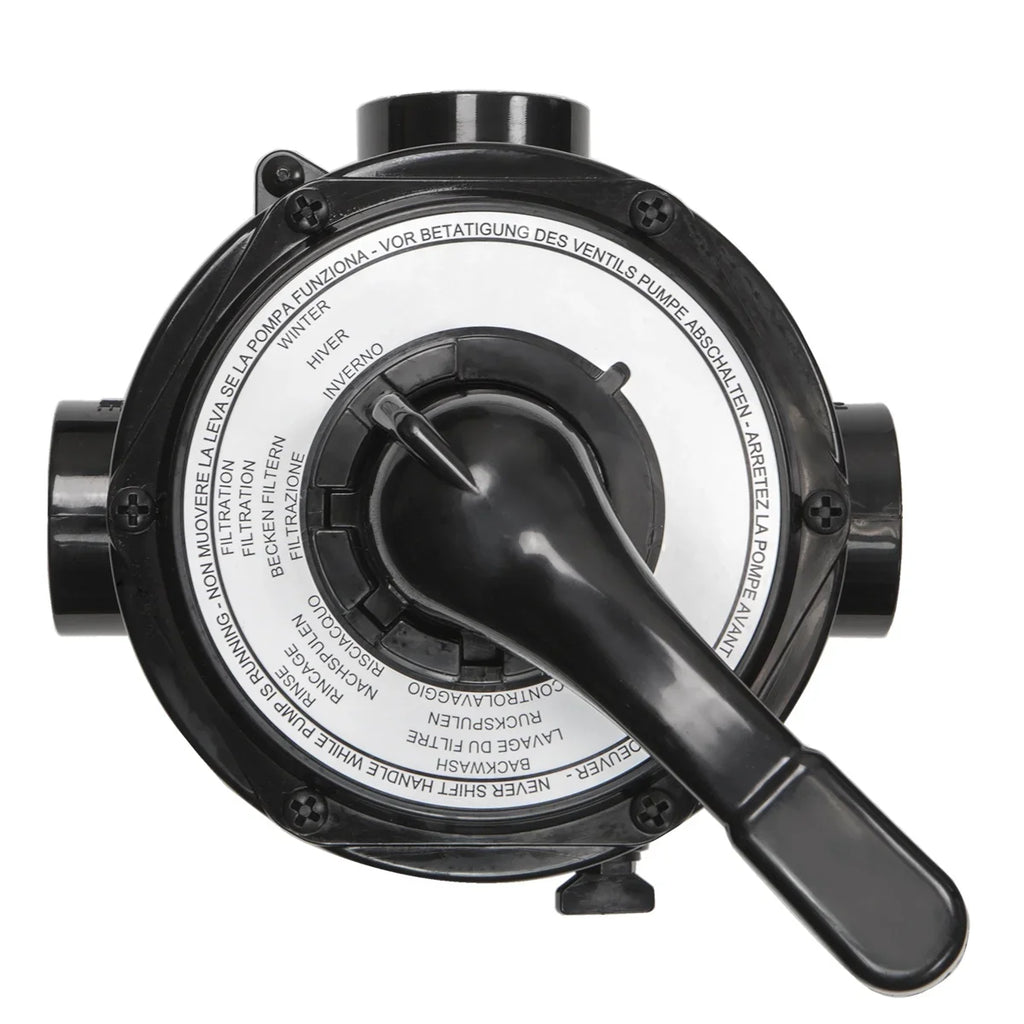 3/4HP Filter Valve Set Pool 4 with Sand Way Pump Pool with Ground Above 13" inch Stand