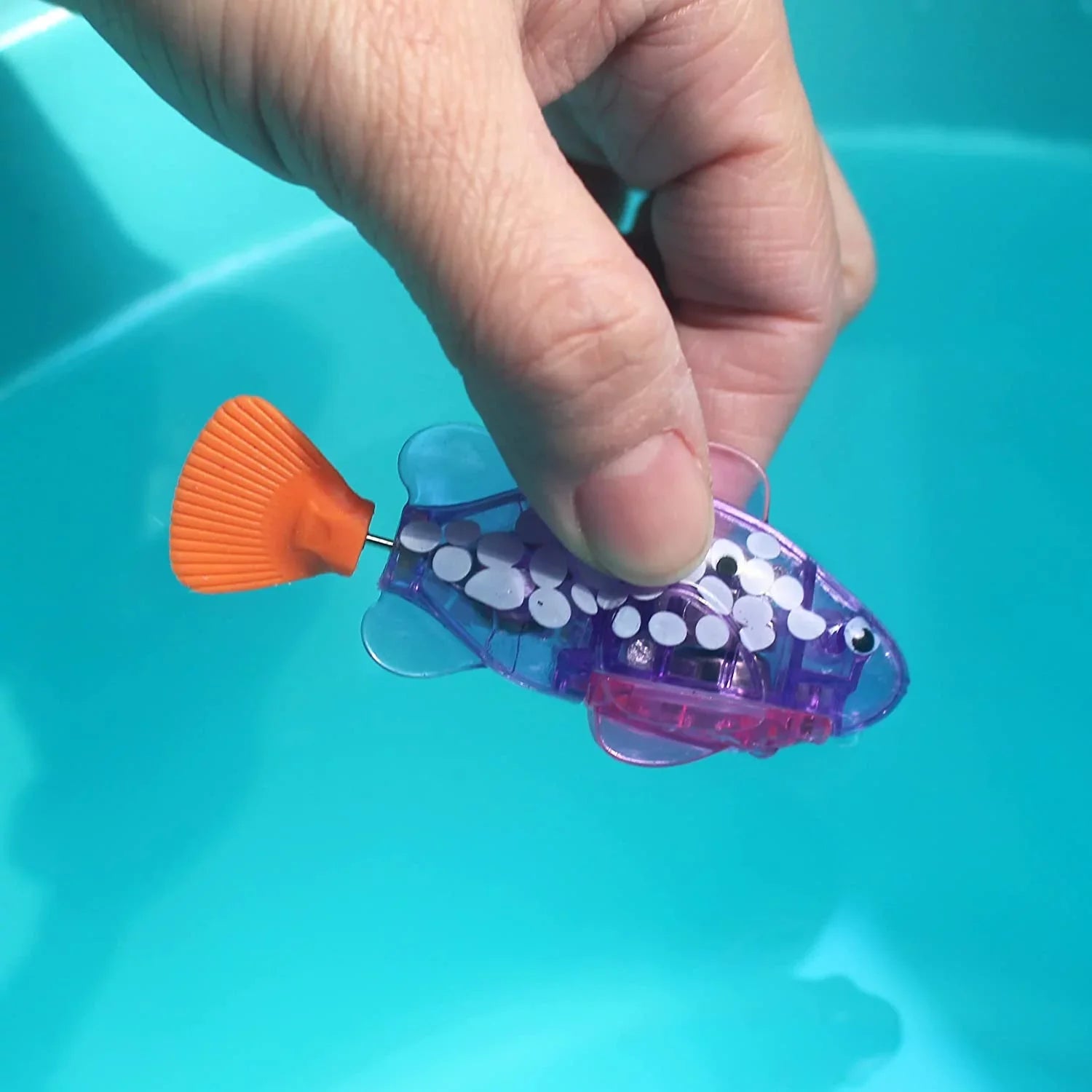 Bath Toys (5 Pets & Fish Gift Electric Toy Electronic WOVTE Toddler Tank Animal Pack) Kids Fish Bathtub, Baby