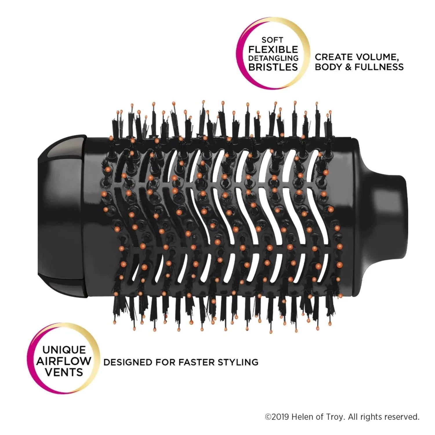 Hot For Gold Professional - Hair Ionic Volumizer Dryer Styler N Textured
