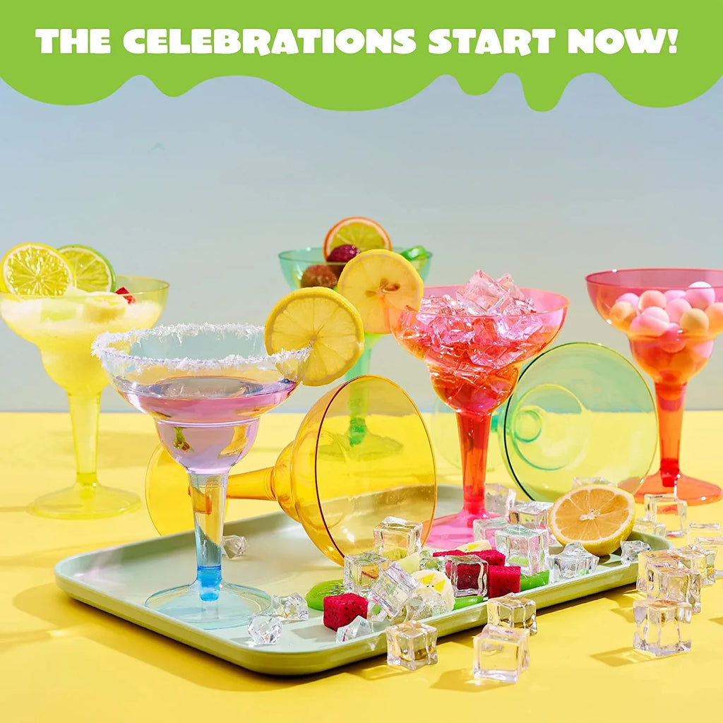 De Glasses Glasses JOYIN Mayo Pcs 48 Cinco De Theme Taco Fiesta Decorations,12 Cinco Party Party Cups Margarita Decoration Plastic Party Mayo for oz Fun,Plastic Supplies Margarita Mexican