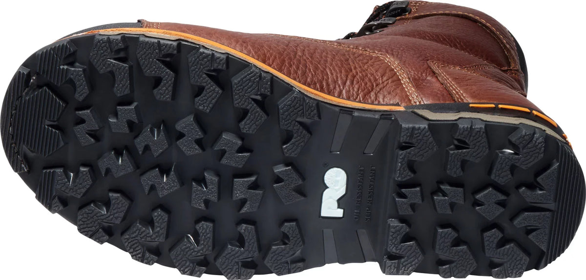 waterproof timberland boondock toe work pro boot,brown,8 us steel m men's