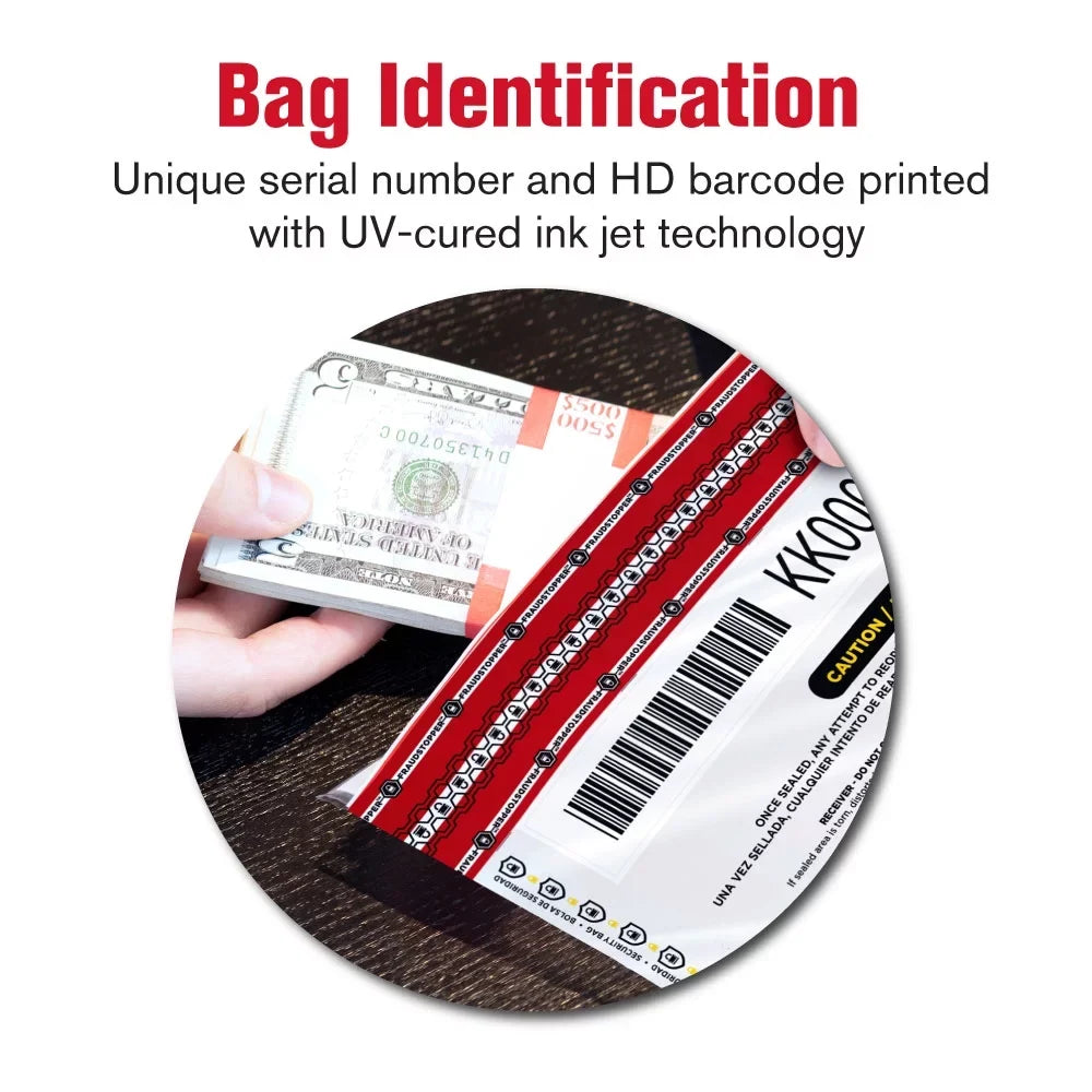 White Bag - - Deposit 2362010N06 Inches 12 MMF 9 Tamperevident X