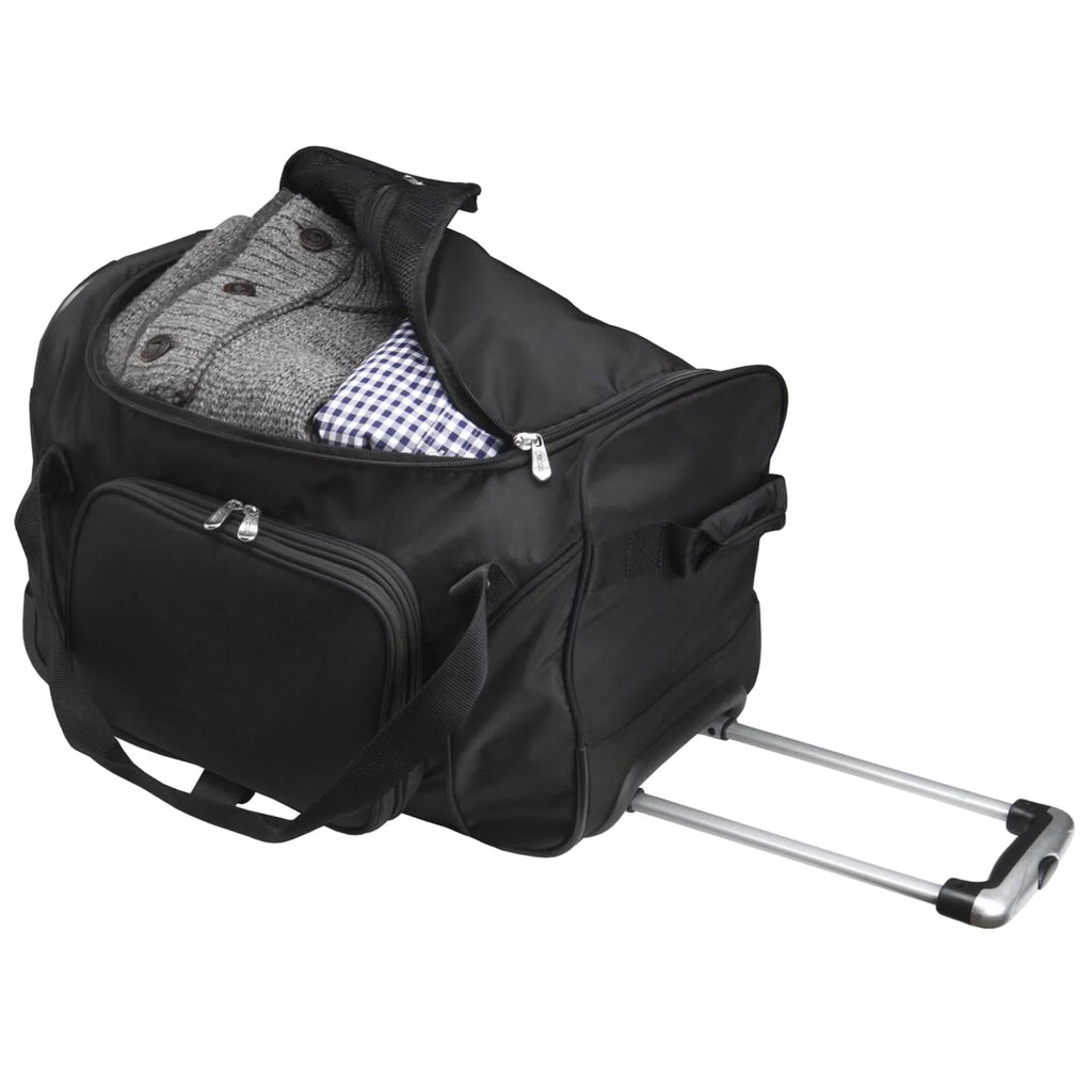 Las Black Duffel Vegas MOJO Bag Raiders 22" 2-Wheeled