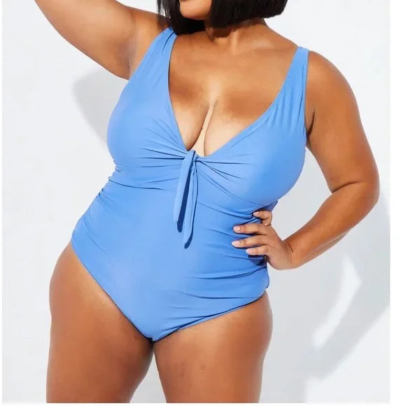 Tie Small US Piece Center Sweetheart Nicole Miller One YONDER Swimsuit,