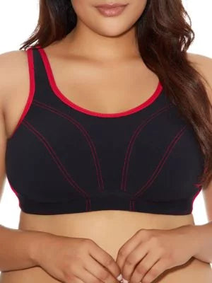 Womens Wire-Free Mid-Impact Bra Sports Style-GD6910 Goddess