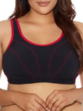 Womens Wire-Free Mid-Impact Bra Sports Style-GD6910 Goddess