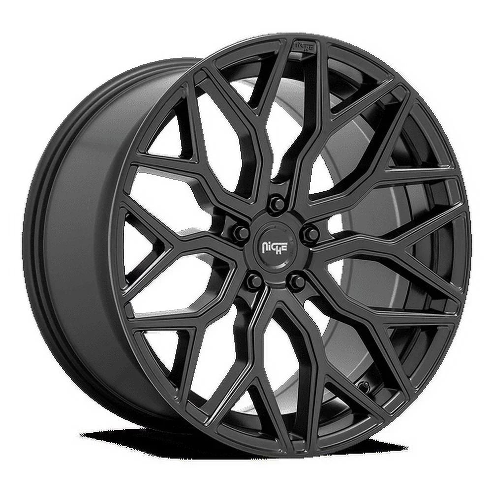 66.56Cb 20Et Mazzanti 5X115 M261 Matte Niche Wheel Black 20X10.5