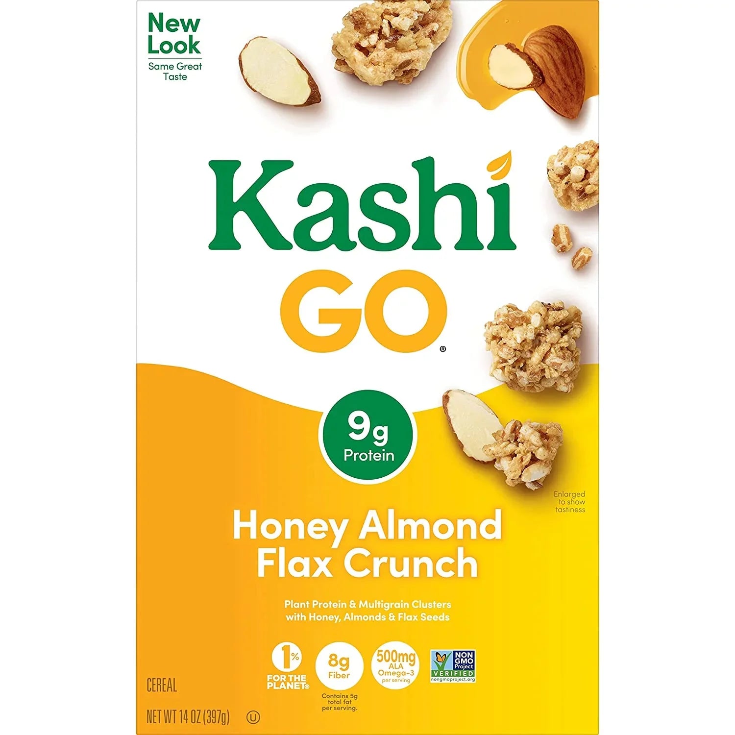 Pack Kashi Flax 2 14 GoLean Almond oz Honey Cereal Crunch of