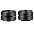 Humbird 2pcs 2pcs/pack Mini Speakers Speaker Speaker Black movable Conduction Bone Wireless Speakers Stereo