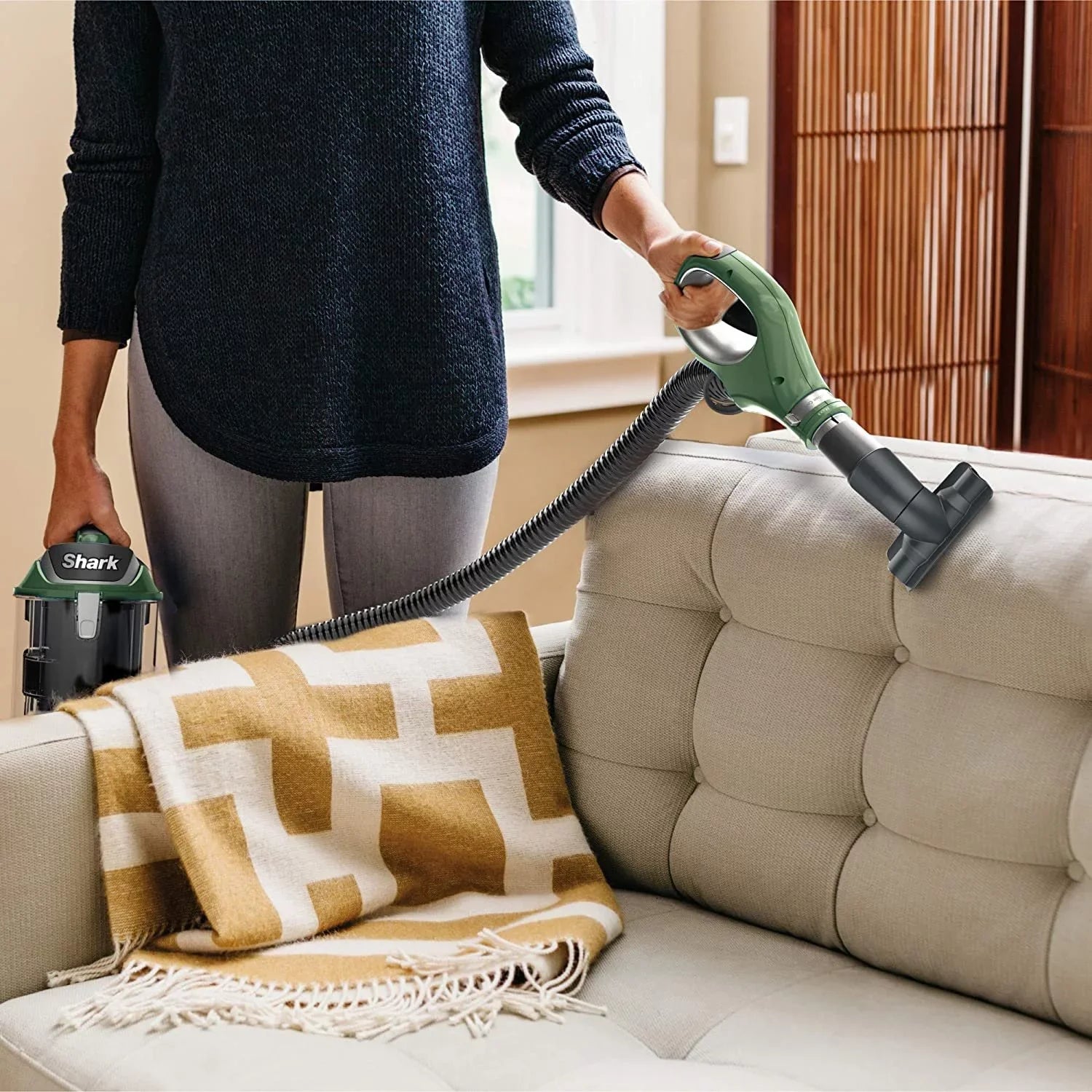 Pro DuoClean Upright Away Bagless Rotator HEPA Cleaner Vacuum Lift ZU782 Shark