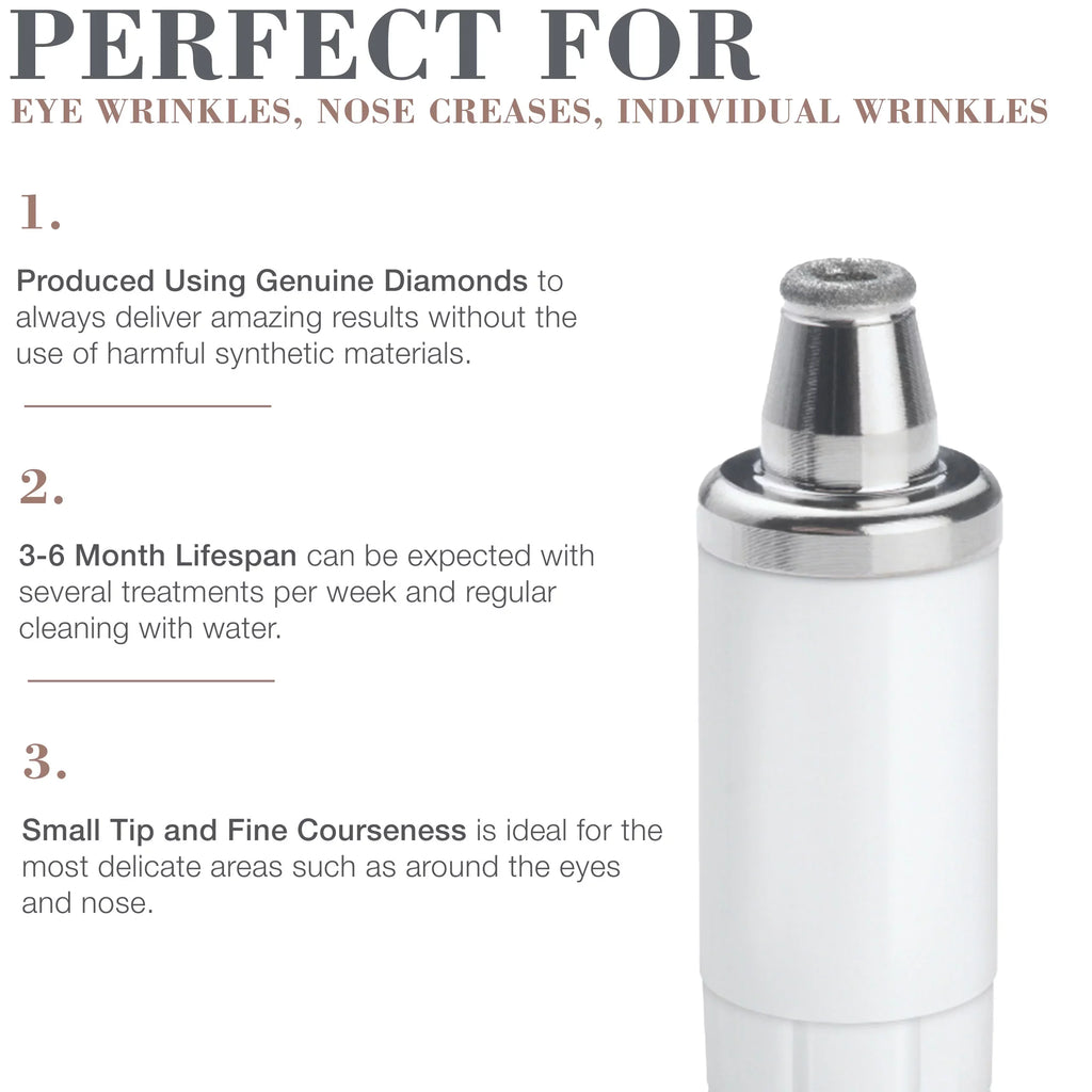Tip Accessory Skin for Device Microdermabrasion MiniMD Diamond Precision Exfoliation Trophy RejuvadermMD MicrodermMD Beauty and Systems