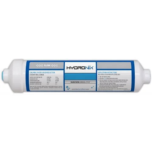 ICF-10Q 6 Inline Of Filter Hydronix Coconut Package Carbon