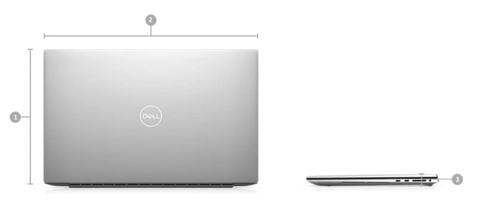 CPU Cores i7 - - 64GB Core 8TB (Refurbished) XPS SSD - RTX 3050 17" @ SSD Dell + Laptop RAM 11th 9710 8 Gen GHz 4.6 FHD+ - (2021) Restored 8TB