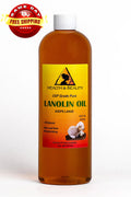 64 PHARMACEUTICAL 100% PURE LANOLIN HAIR OZ MOISTURIZING USP SKIN LIPS OIL GRADE