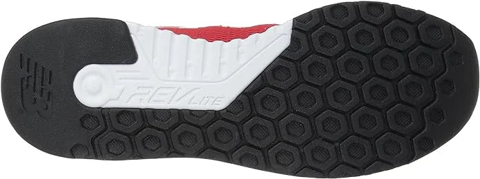 V1 247 New Decon Mens Sneakers, Balance M11.5/W13, Red/White