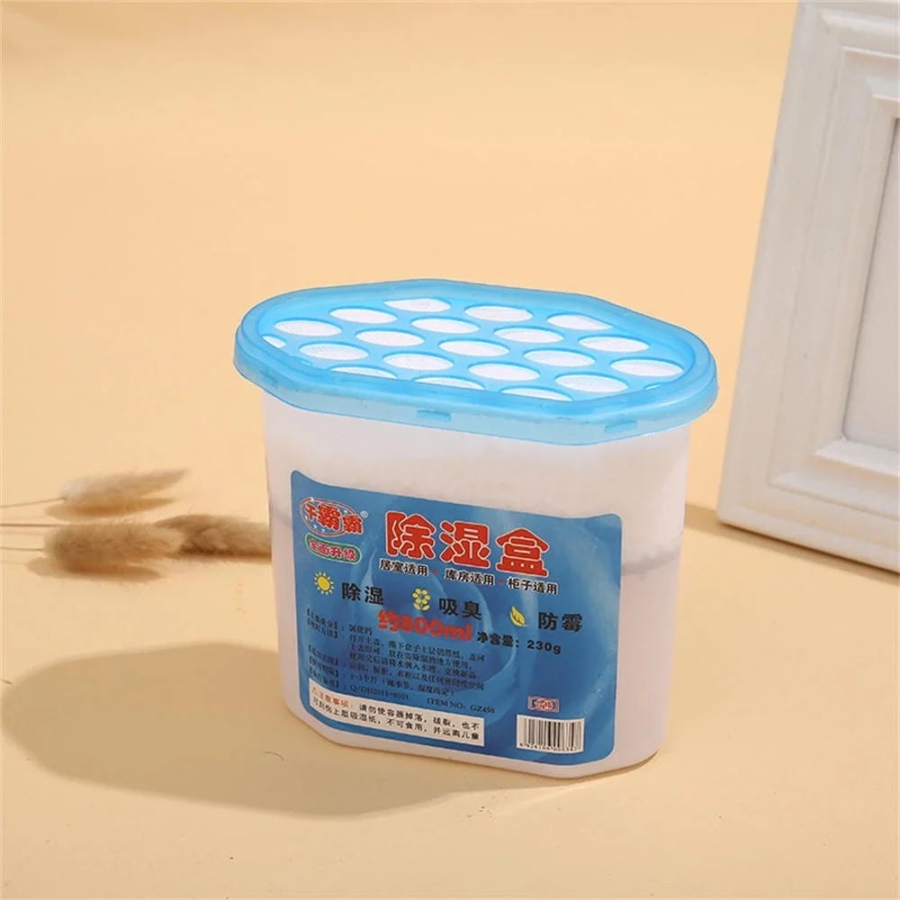YEAHOO Desiccant Room Wardrobe Dehumidifier Internal 500ml Moisture Dehumidifier Remover Moisture-Absorbing Mold Moisture-Proof Box Moisture-Proof Absorption 5pc