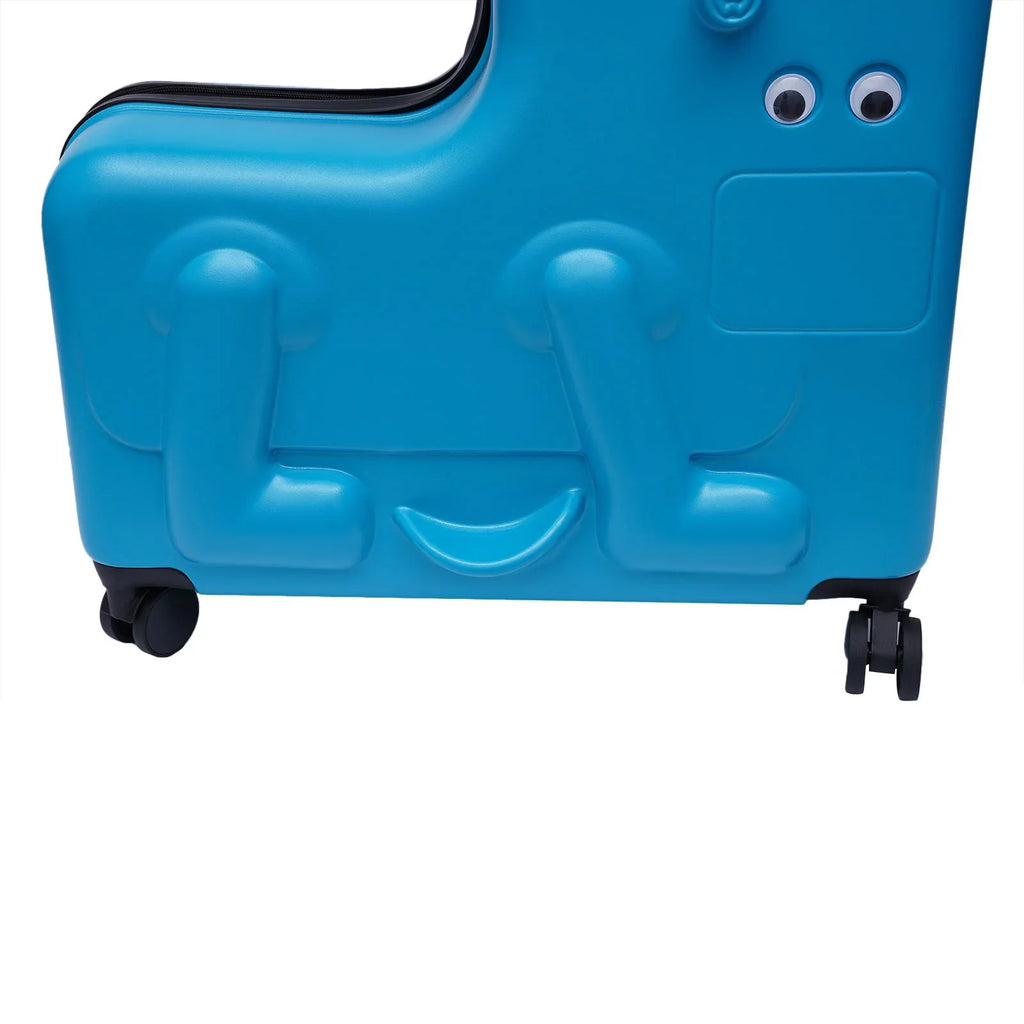 Years 4-12 Aged Wuzstar Universal Ride-on Kid's Suitcase transportable Waterproof 24" Luggage,ABS+PC Wheel Travel