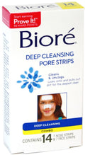 of Deep Each Pack 14 Strips Cleansing (Pack Biore 4) Pore Face/Nose Combo