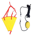 24 Line with Buoy Boat/Yacht/Jet Sea Orange System STAR Leash Anchor 32 Kayak ft Boat Brake Sock Drogue Ball Sea Float Inch Tow for Marine METER Boat/Sail Rope Drift Ski/self-inflating/Power