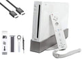 AXTION HDMI Gaming Console Bundle Like Cable + Wii BOLT Kit Cleaning Nintendo New White