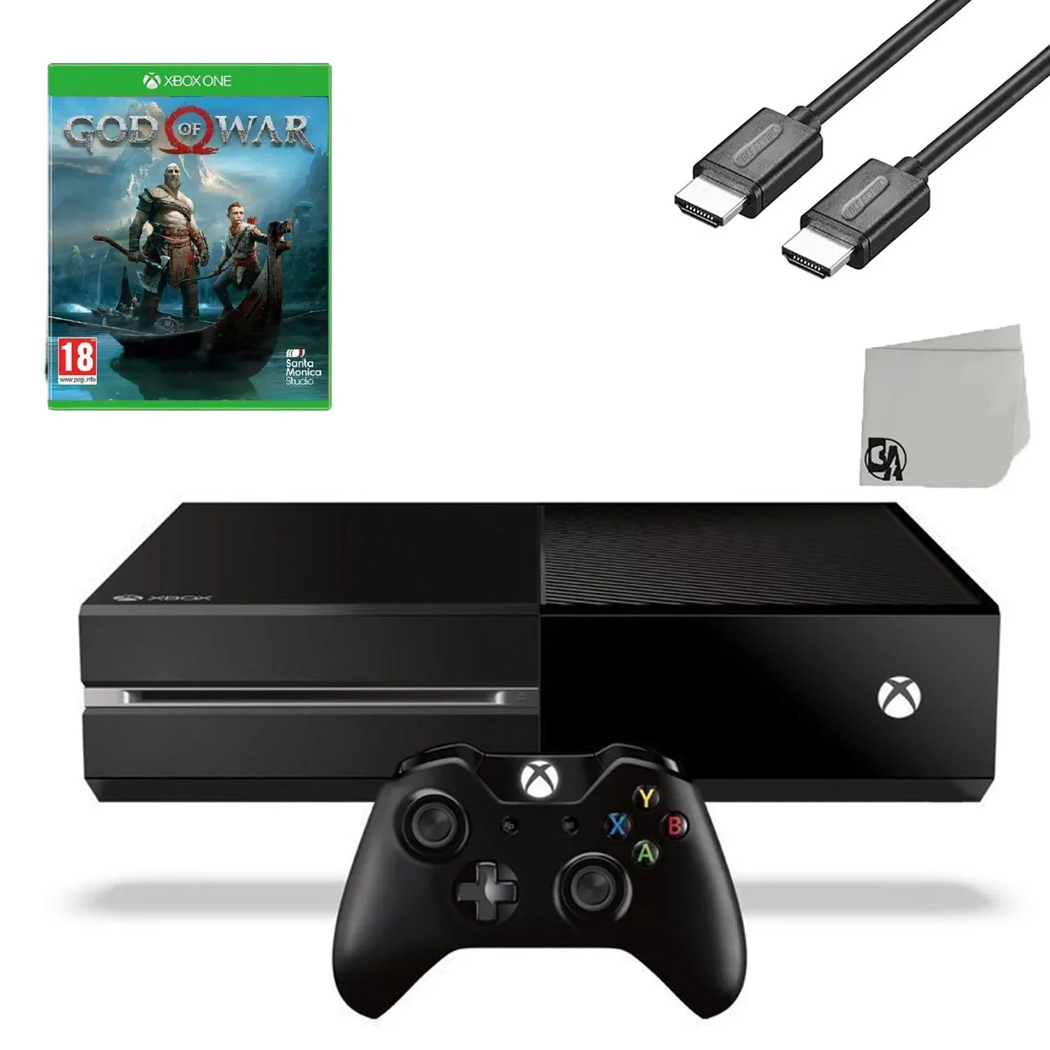 With War Cable BOLT 500GB AXTION New HDMI God Gaming Game Microsoft Console One Like Black Of Bundle Original Xbox