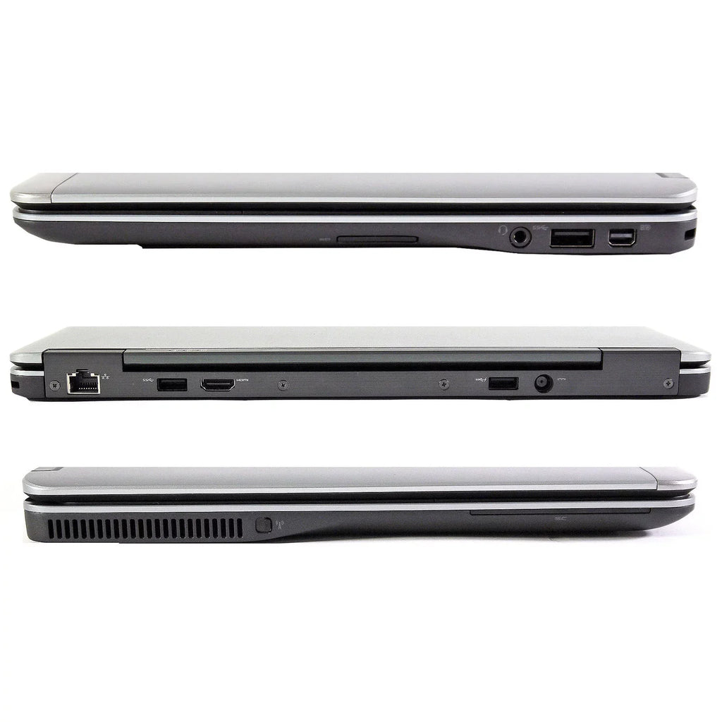 B Used 10 Windows i5 12" 240SSD Laptop 64 Latitude 1.6GHz 8GB Dell E7240 Pro