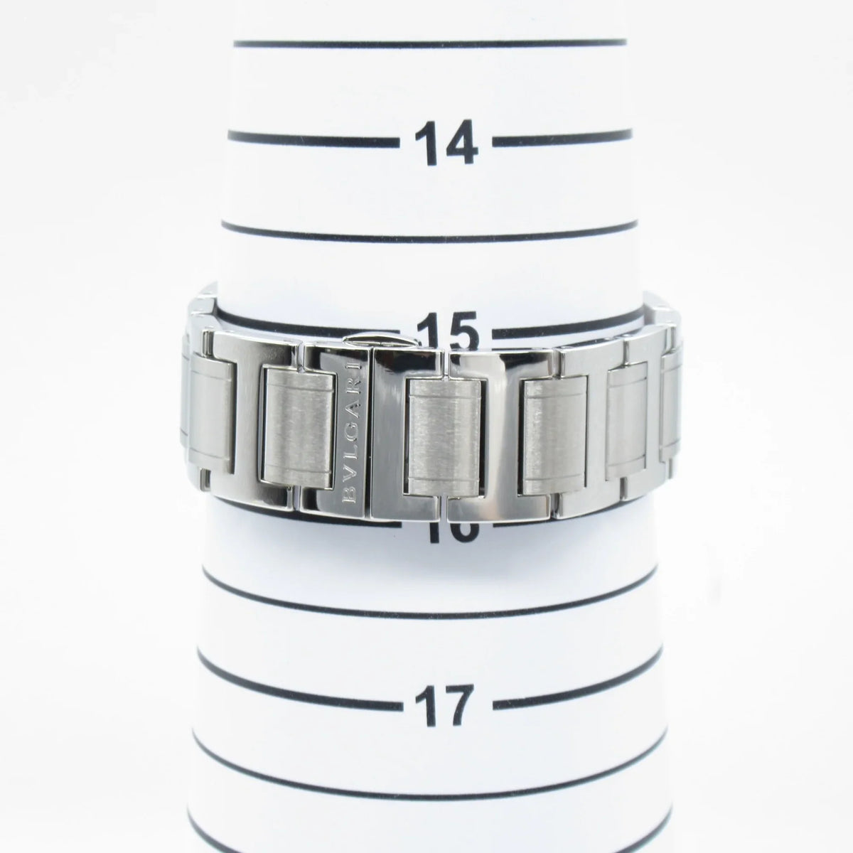 Steel White Wrist Wrist (Good) Watch BB41S Watch Mechanical Bvlgari Watch BB41S Automatic Stainless Pre-Owned BVLGARI Bvlgari