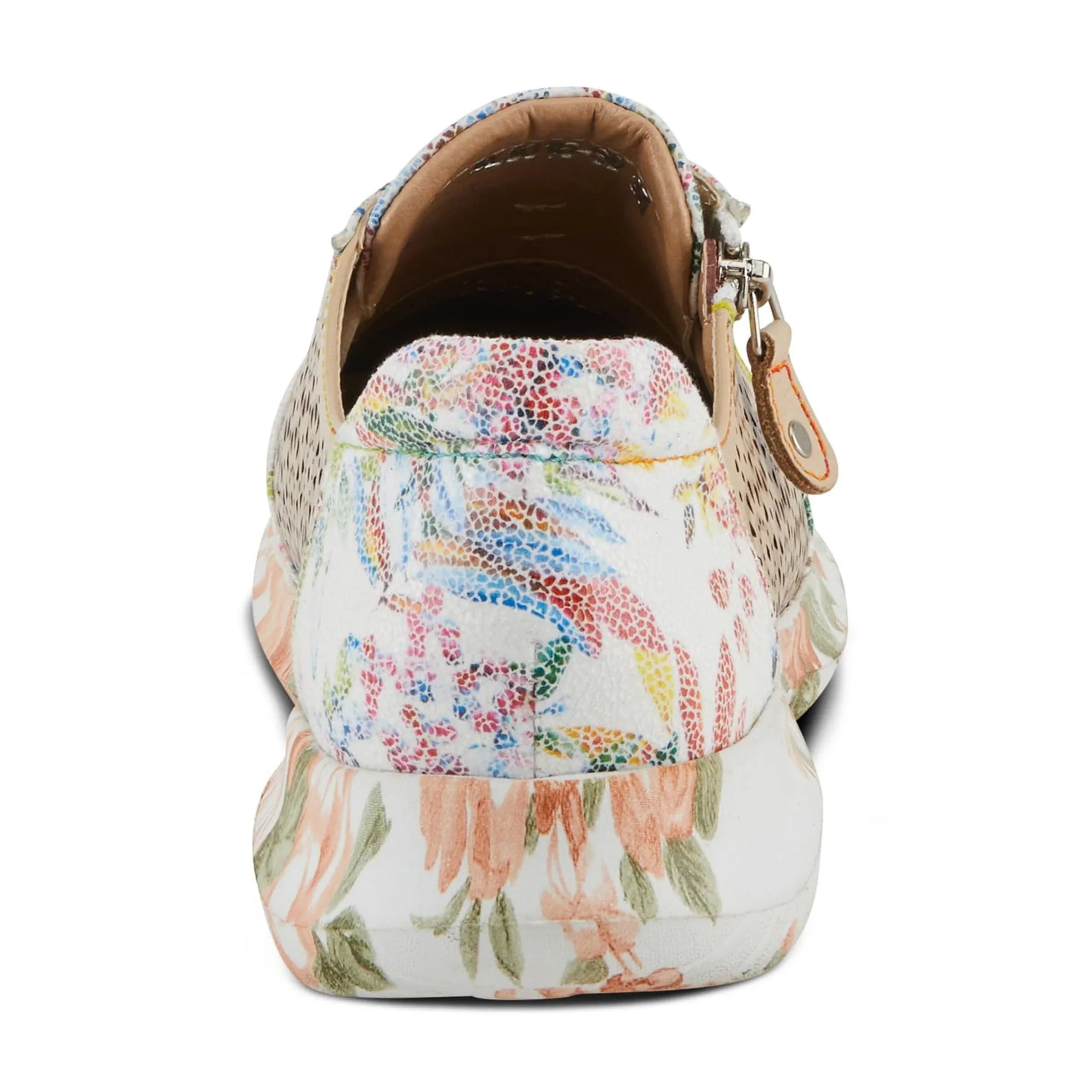 Lace-Up Flowers Women's Sneaker Fashion with 38/7.5-8 Beige L'Artiste Multi EU Jazzie