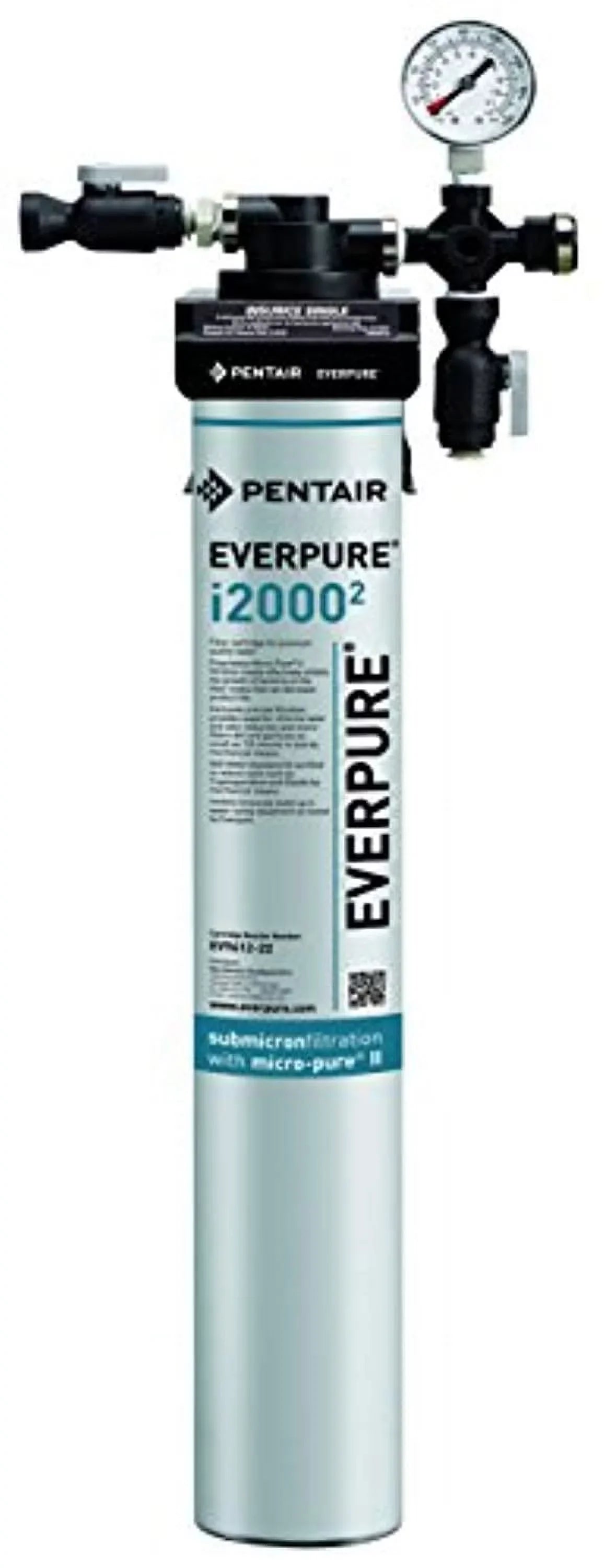ev9324-01 i2000 single system, black 2 insurice everpure