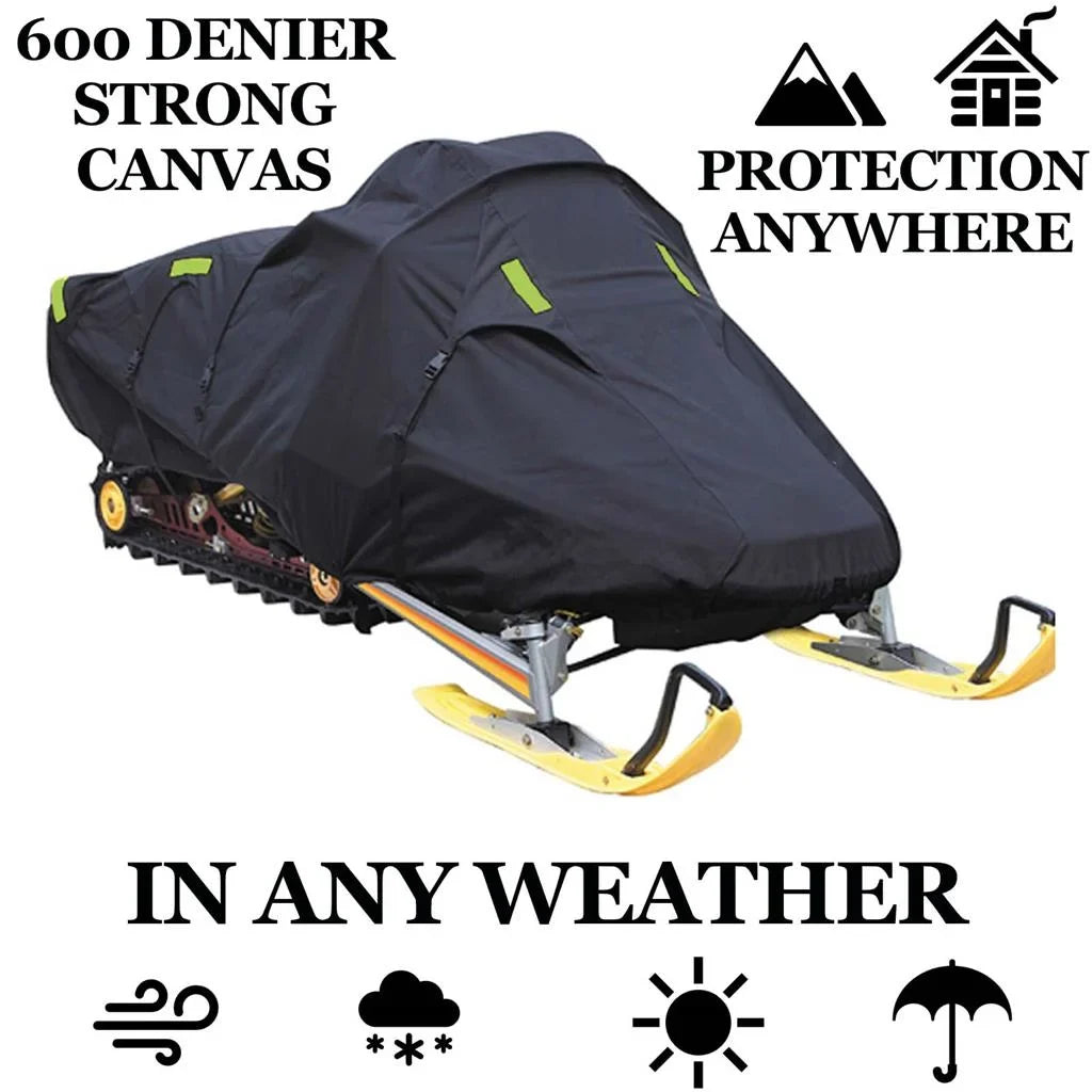 Snow Machine FAN 550, Bombardier Snow 600 snowmobile Doo Ski Sled model Compatible Gear GSX Cover for Denier 2005-2007 Trailerable