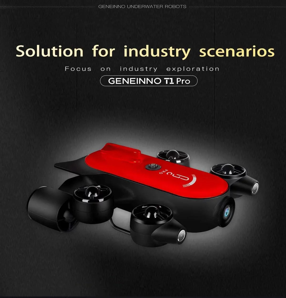 Titan Professional Drone Control Steaming Underwater with Real-time ROV 4K Pro Robot Camera 200M Remote T1