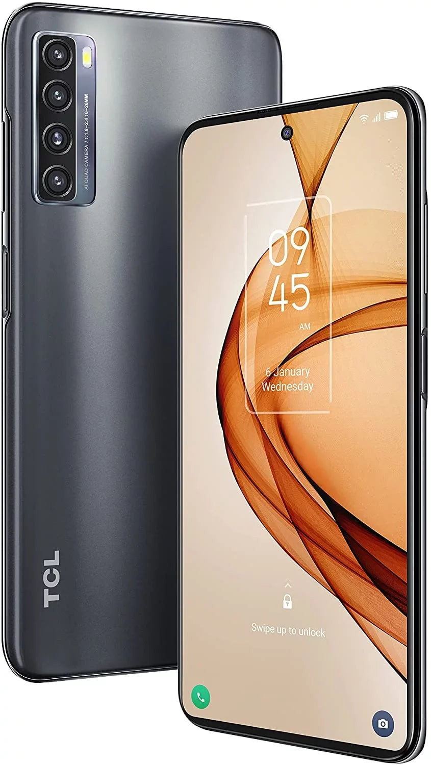 Good) 4GB+128GB, Pre-Owned BLACK TCL WAY (Refurbished: MILKY 20S UNLOCKED