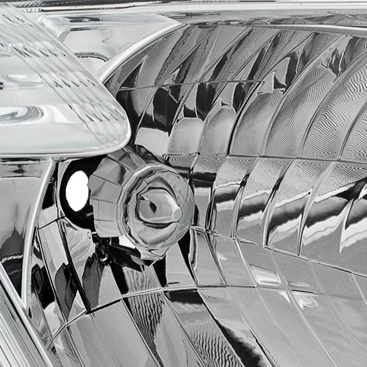 2009 Fits - [Halogen Toyota 2008 Left+Right Pair highlander Type] Headlights 2010 Replacement AKKON Chrome