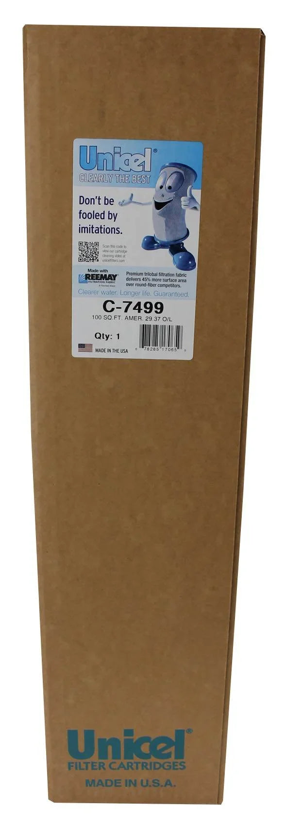Sq C-7499 100 Cartridge Premier Spa Replacement Unicel Filters 2) American Ft