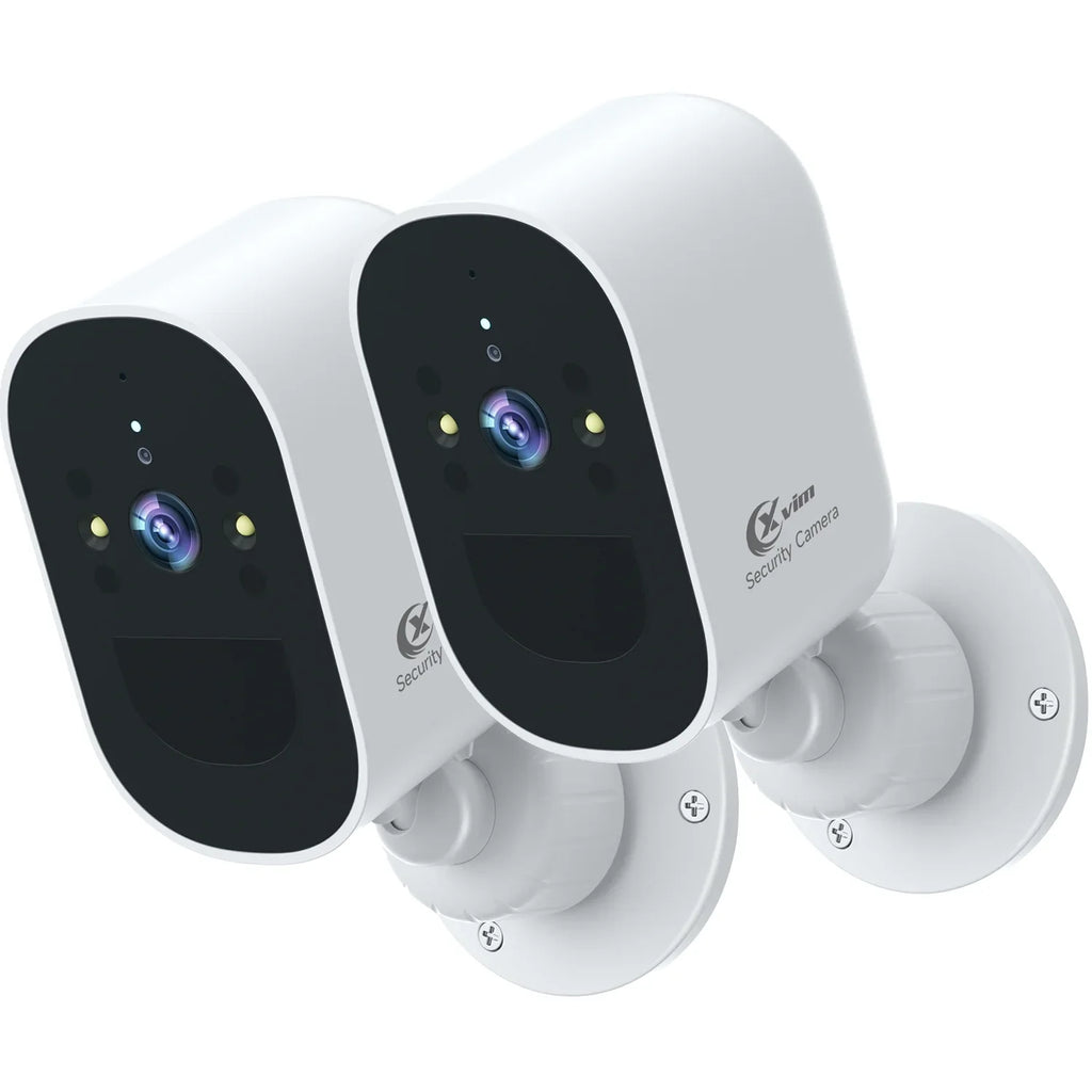 Camera Motion 2.4GHz Card Audio, with Cloud/SD Vision, WiFi, Security PIR Powered Outdoor, Storage, Battery Waterproof, Detection 2-Way Home Camera Night 2.5K Security 4MP XVIM Wireless Spotlight