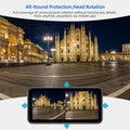 1080P Camera Slot Antenna Outdoor Audio Card TF IP66 Waterproof Two-Way Real-time HD Dual Enhanced