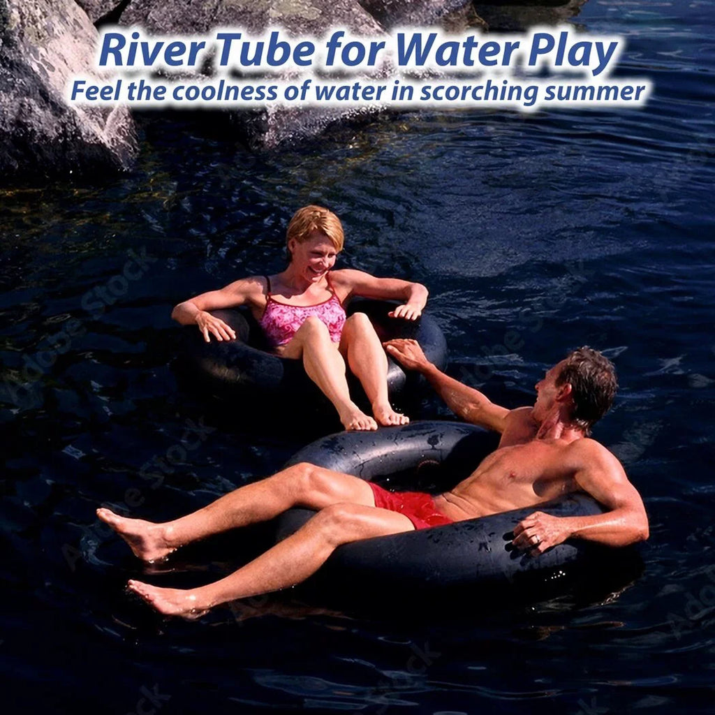 Duty Rubber Sledding, for & Tire Tubes, Large Pool Inner Tubes Snow Heavy Pool Float Inner Snow for Closing 39inch River 2PCS Adults, Rubber Tubes Tubes, Water Tubes Snow