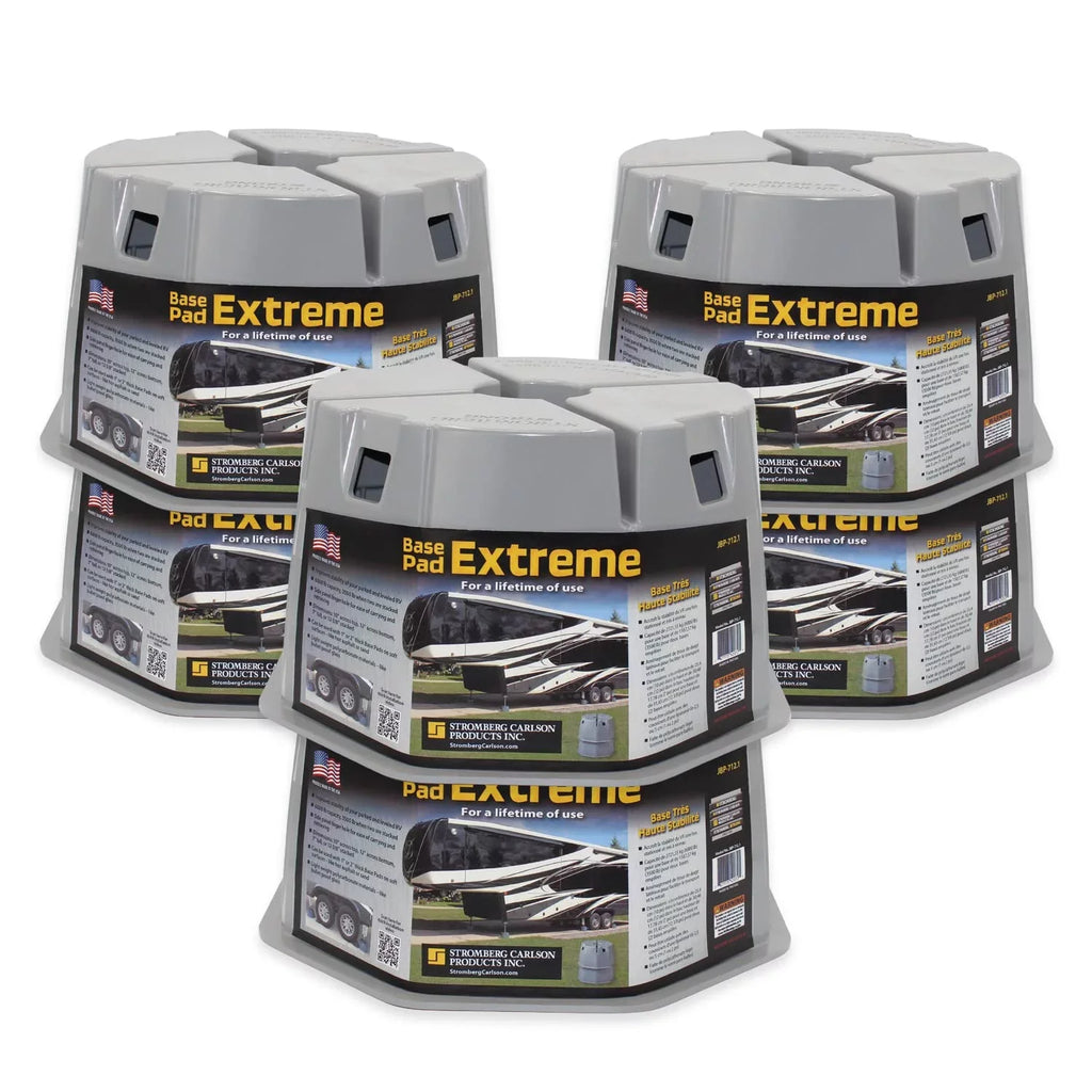 Capacity Trailer Extreme Pad Stromberg Stands, - RV Pack) Jack (6 Travel for Base Block, - Trailers, Camper 6000 Accessories Pads Jack Jack Carlson Accessories, Max lb Jack, RV 7" Trailer Block,