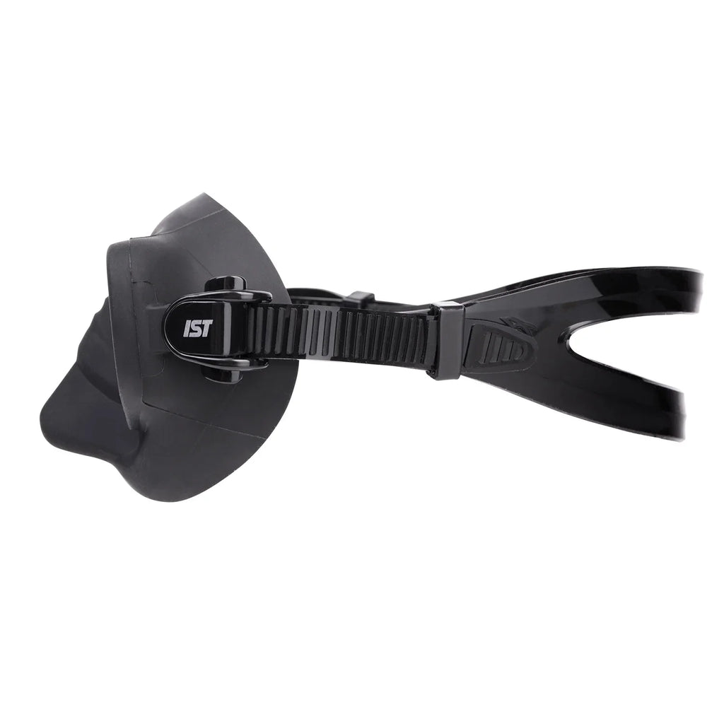 IST Dive with Finish Volume Matte Low Black Mask