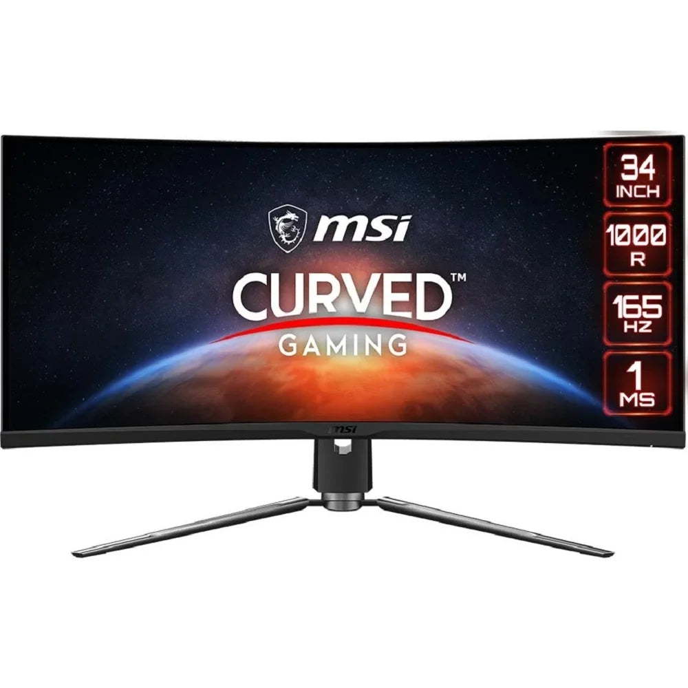 x 343CQR DisplayPort, Monitor Curved HDMI, ARTYMIS 3440 MPG MSI 1440 1000R FreeSync (MPRT) 165Hz 34" 1ms UWQHD 2 USB Gaming (2K) AMD x