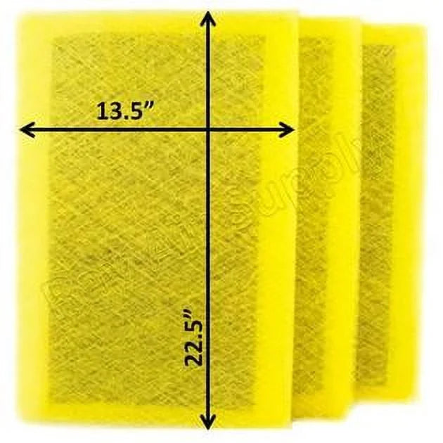 Guard Pads Pack) Cleaner MicroPower Replacement with oxygen SUPPLY Compatible (3 RAYAIR Filter Refills 15x25 15x25