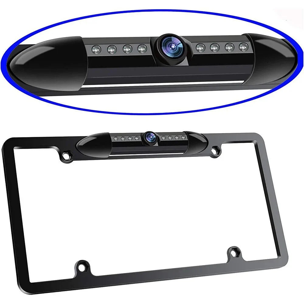 Waterproof Viewing Universal Cars Rear Wired for View American IP68 - - Camera Angle KingFurt Vision Cam Night Backup - 170°